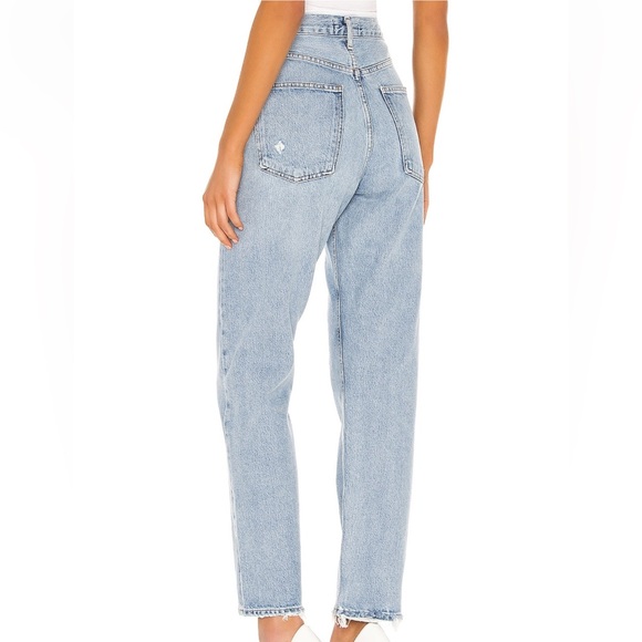 Agolde 90’s cut light wash denim - Picture 3 of 11